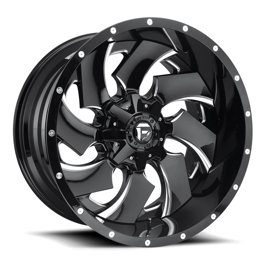 D239 Fuel Wheel 24X16 8X6.5 GL-BLK-MIL -99MM