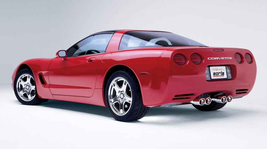 BORLA Performance Exhaust 60087 Merge X-Pipe 1997-2007 Chevrolet Corvette (C5) V8 & Corvette Z06 (C5) V8 2.5" Diameter Pipes T-304 Stainless Steel