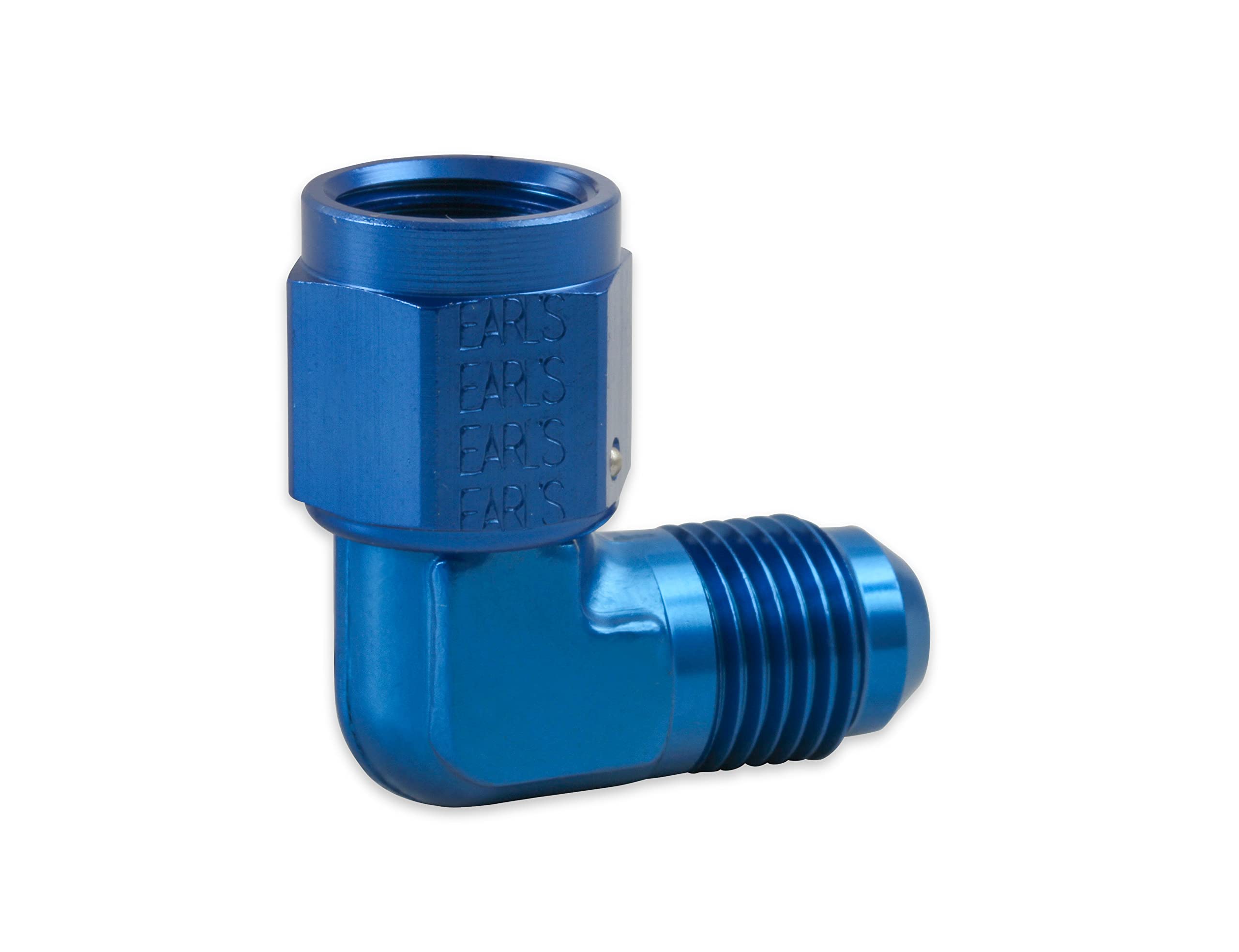 921108ERL Earl's 90 Degree -8 AN Male to -8 AN Female Swivel