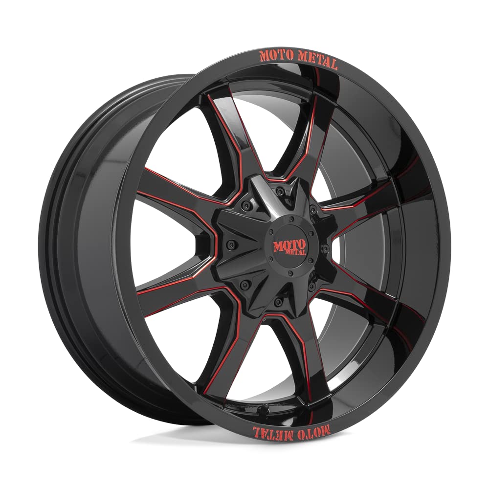 Moto Metal 20X10 MO970 G-BLK 5X5.5/150 MILL RTCC -18MM - MO970210863C18N