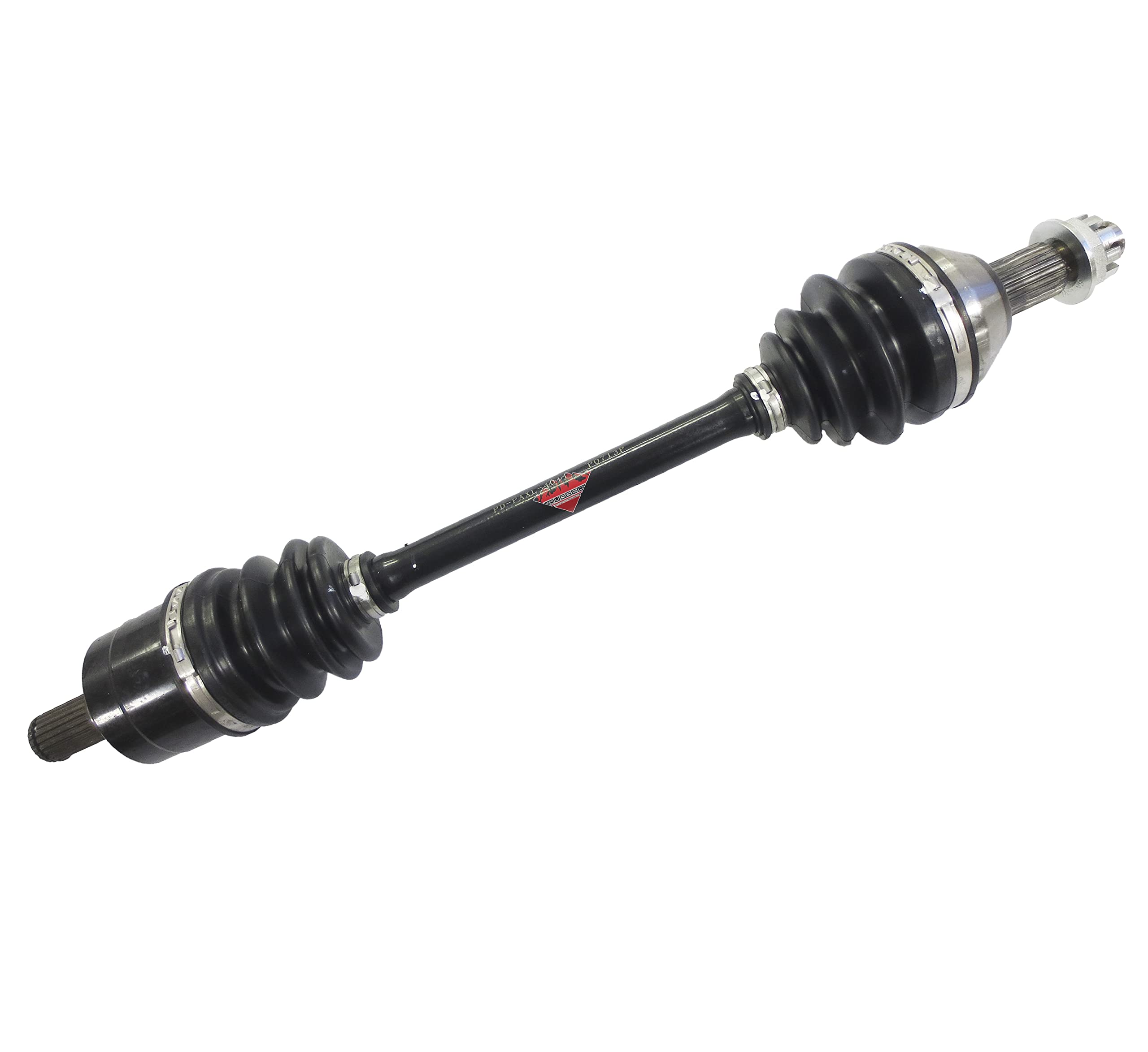 Front Left/Right Rugged Performance Axle for (2016) Arctic Cat Wildcat X, CNC Precision Component, Stainless-Steel Clamps Coated for High Protection, Easy Install OEM: 2502-168