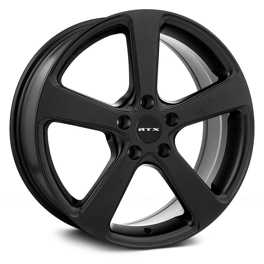 MULTI RTX Custom Wheel - 17x7, 32 Offset, 5x110 Bolt Pattern, 65.1mm Hub - Satin Black Rim