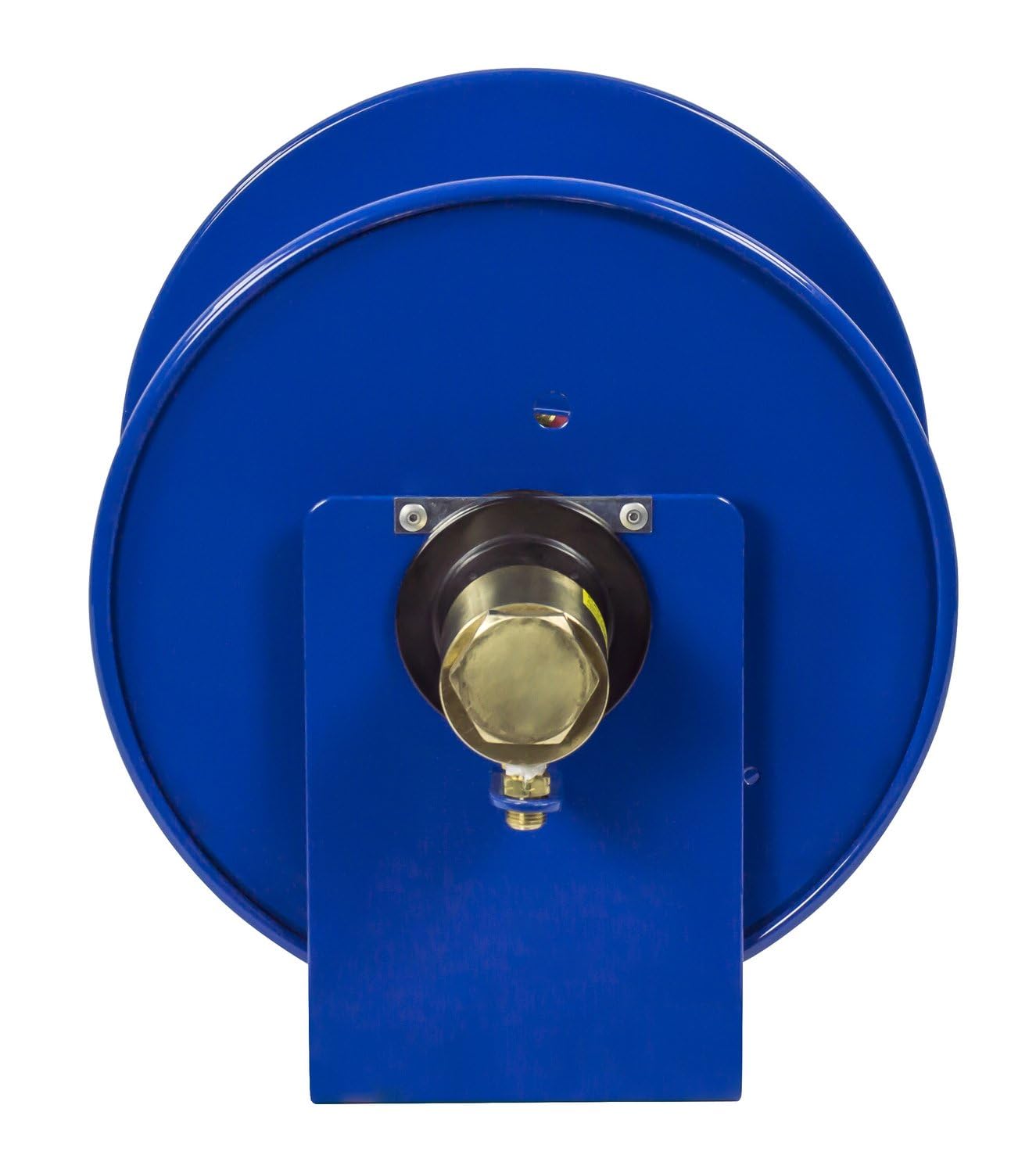 Coxreels 100W Series 112WL-1-100 Hand Crank Steel Welding Hose Reel – ¼” x 100’, 200 PSI - Easy-to-Use Compact Design - Adjustable Tension Break - Heavy-Duty Steel Construction, Made in the USA, Blue