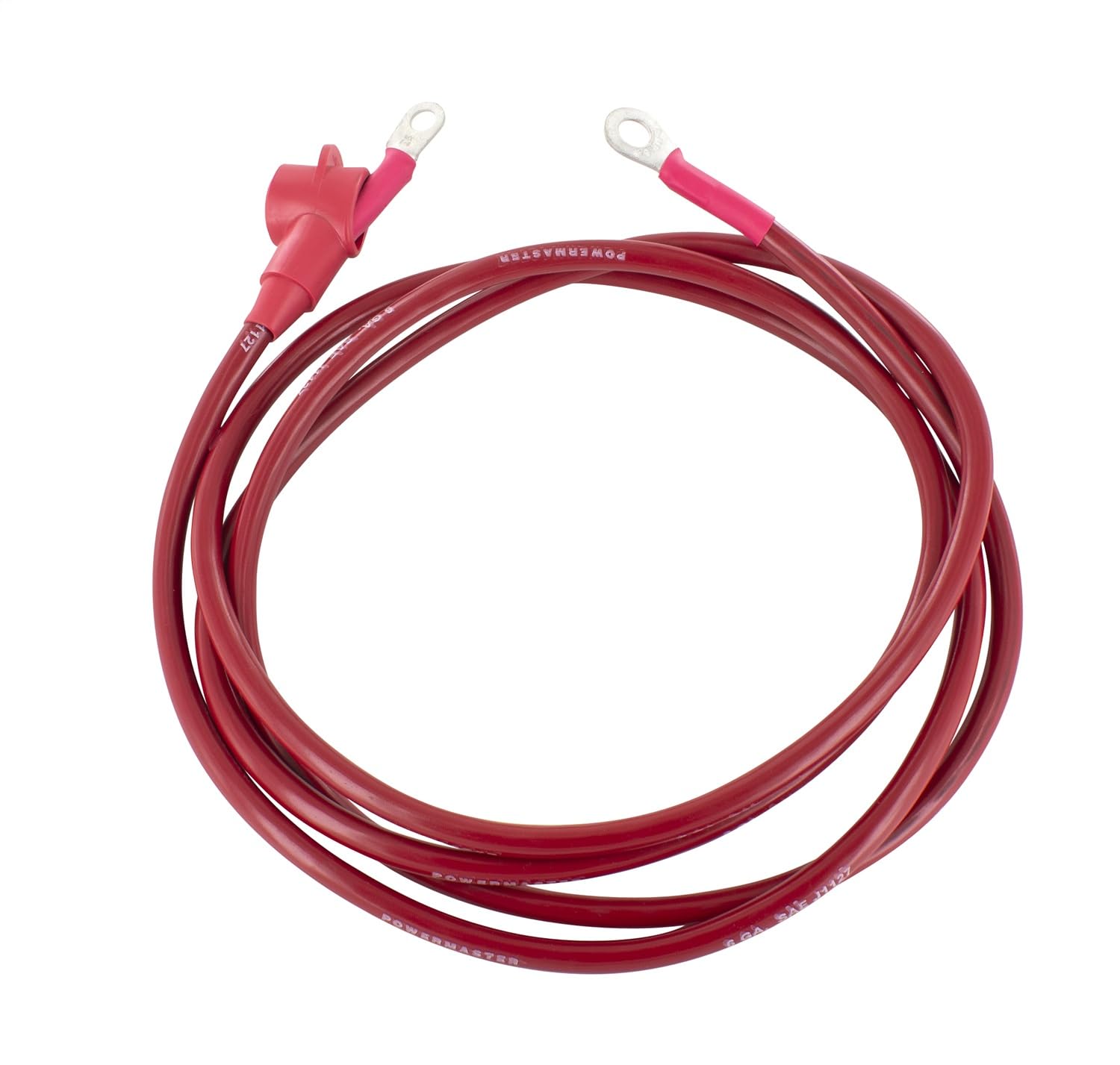 1-567-130 Powermaster Alt Charge Wire 6g 7 ft 5/16 & 1/4 Eyelet