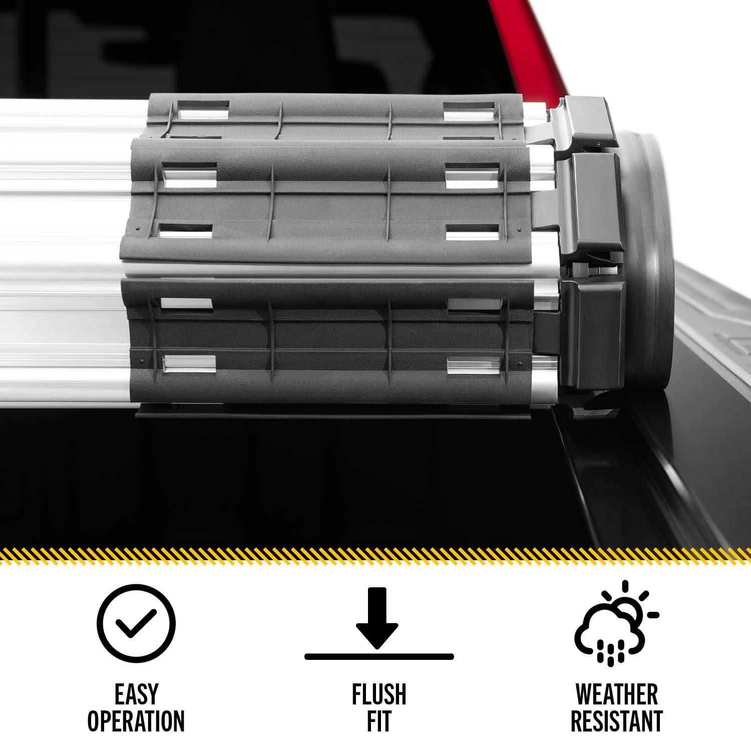 BAK Revolver X2 Hard Rolling Truck Bed Tonneau Cover | 39504 | Fits 6' 7" Bed (78.9") 2004 - 2015 Nissan Titan