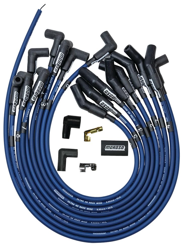 Moroso WIRE SET,BLU ULTRA 40 PERF SBF,73675