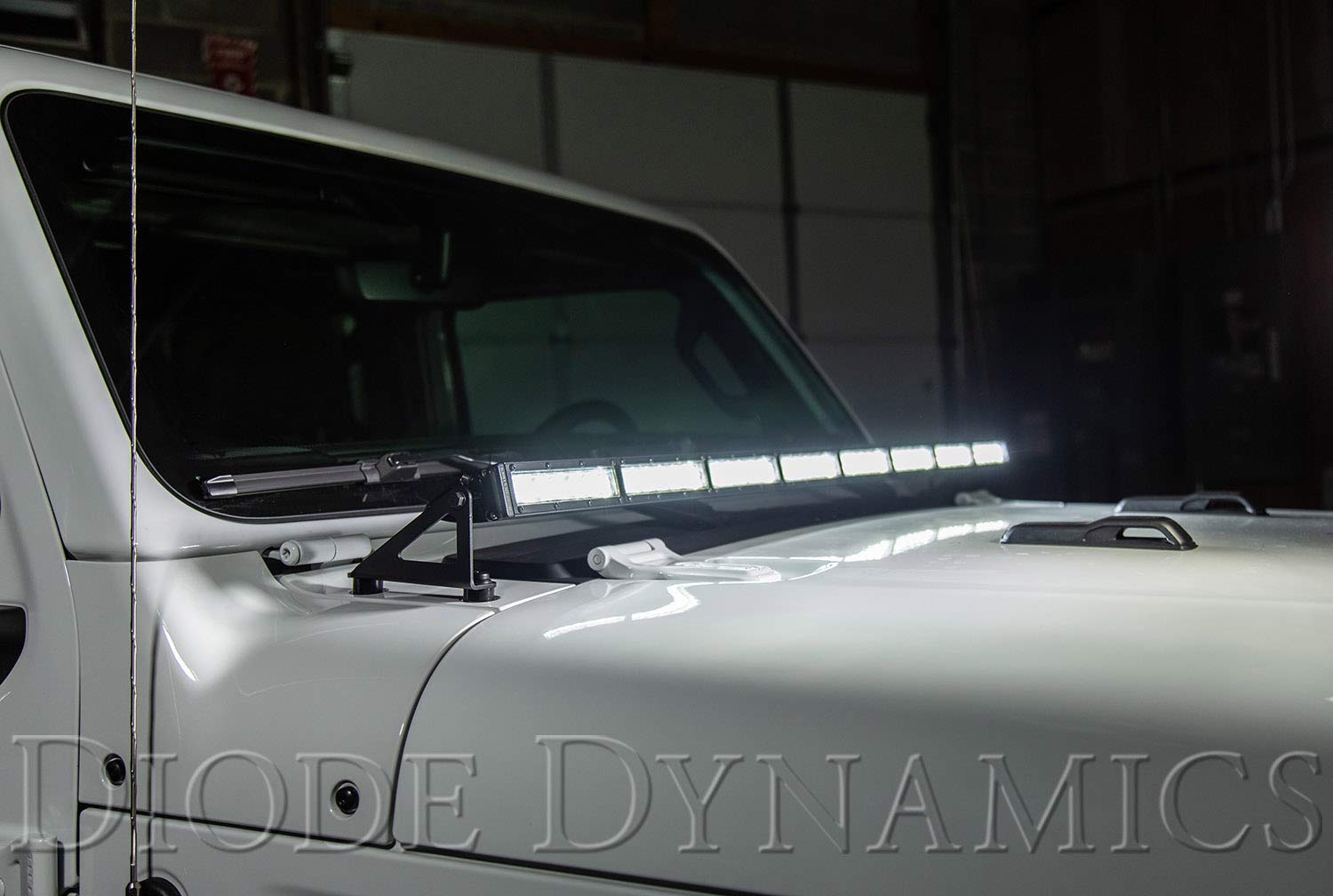2018 Jeep SS50 Hood LED Kit Amber Combo Diode Dynamics