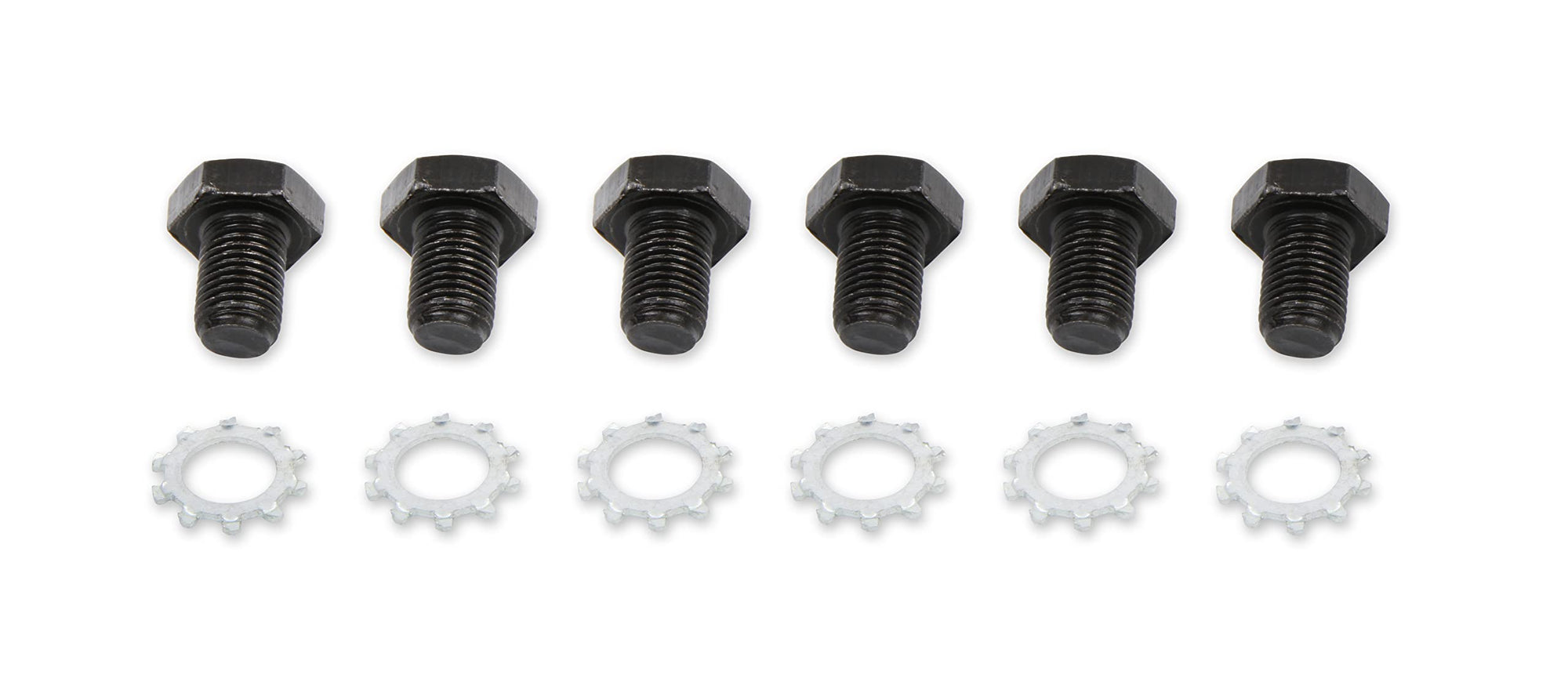 Flexplate Mr. Gasket, Bolts Gr.8 Gm, Black