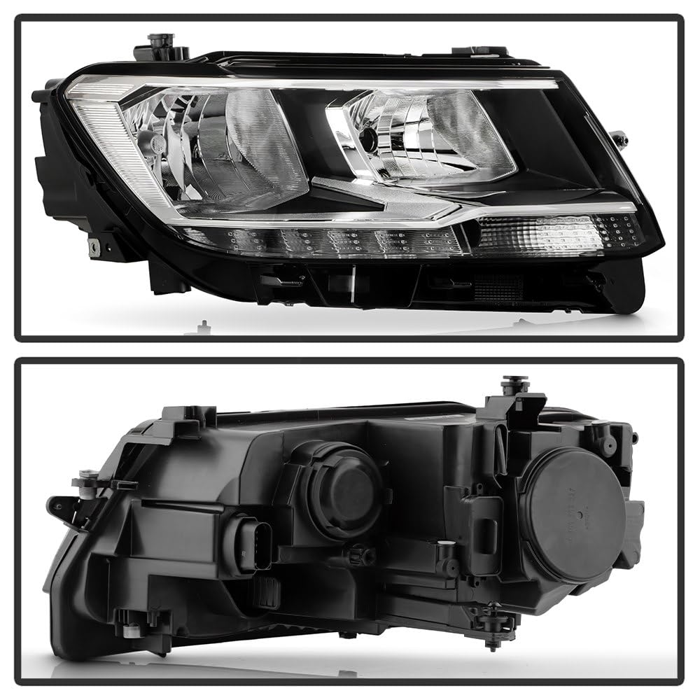 VW Tiguan 18-21 Spyder (POE) Halogen w/LED DRL Headlight - OE Right