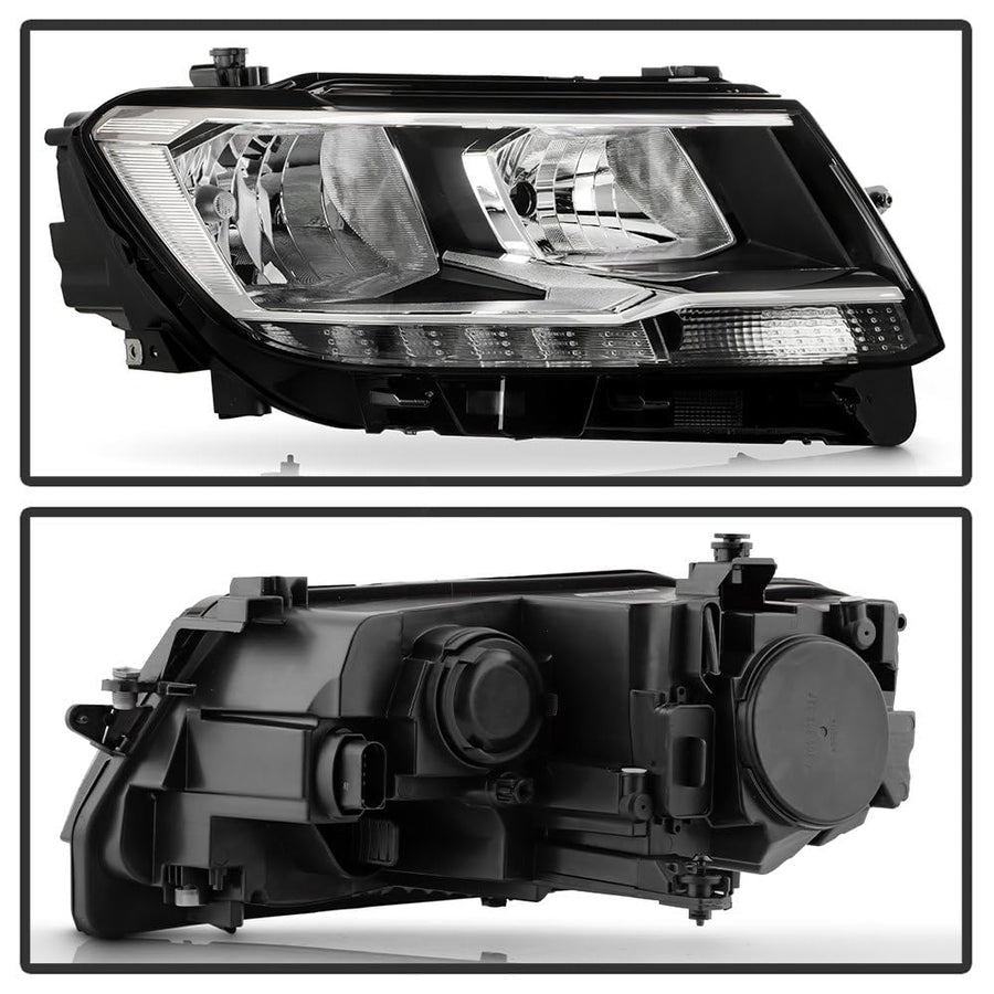 VW Tiguan 18-21 Spyder (POE) Halogen w/LED DRL Headlight - OE Right