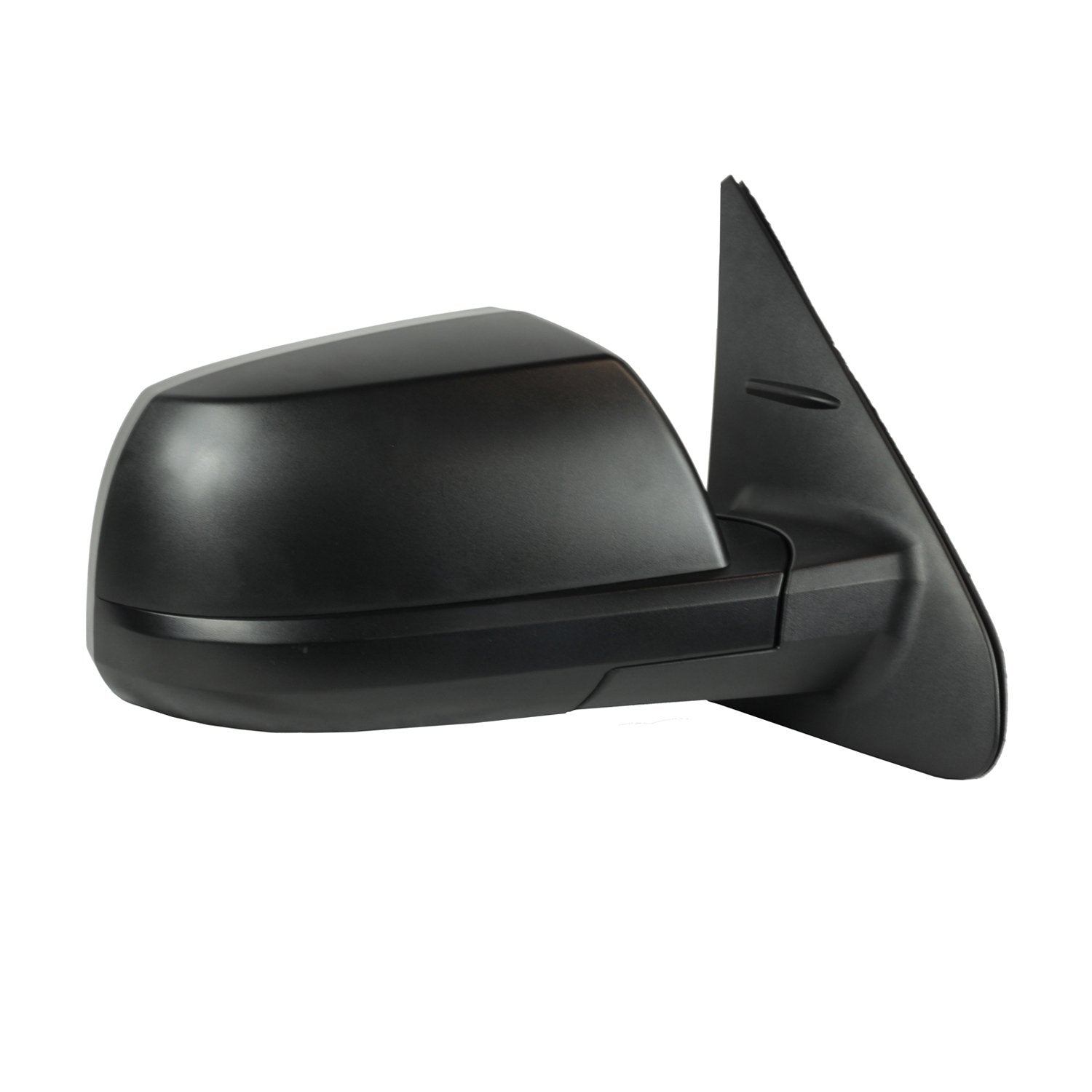Fit System Mirror Passenger Side for Toyota Tundra, Textured Black, Foldaway, w/o Blind Spot Detection System, Manual (70223T)