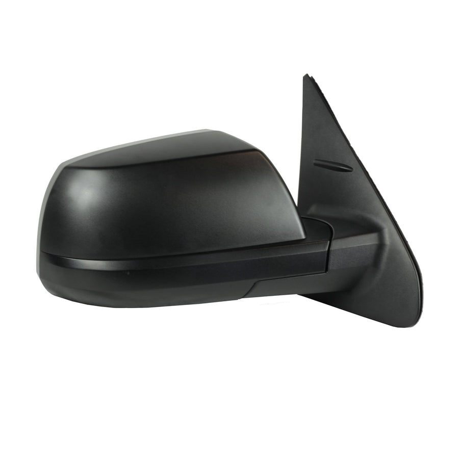Fit System Mirror Passenger Side for Toyota Tundra, Textured Black, Foldaway, w/o Blind Spot Detection System, Manual (70223T)