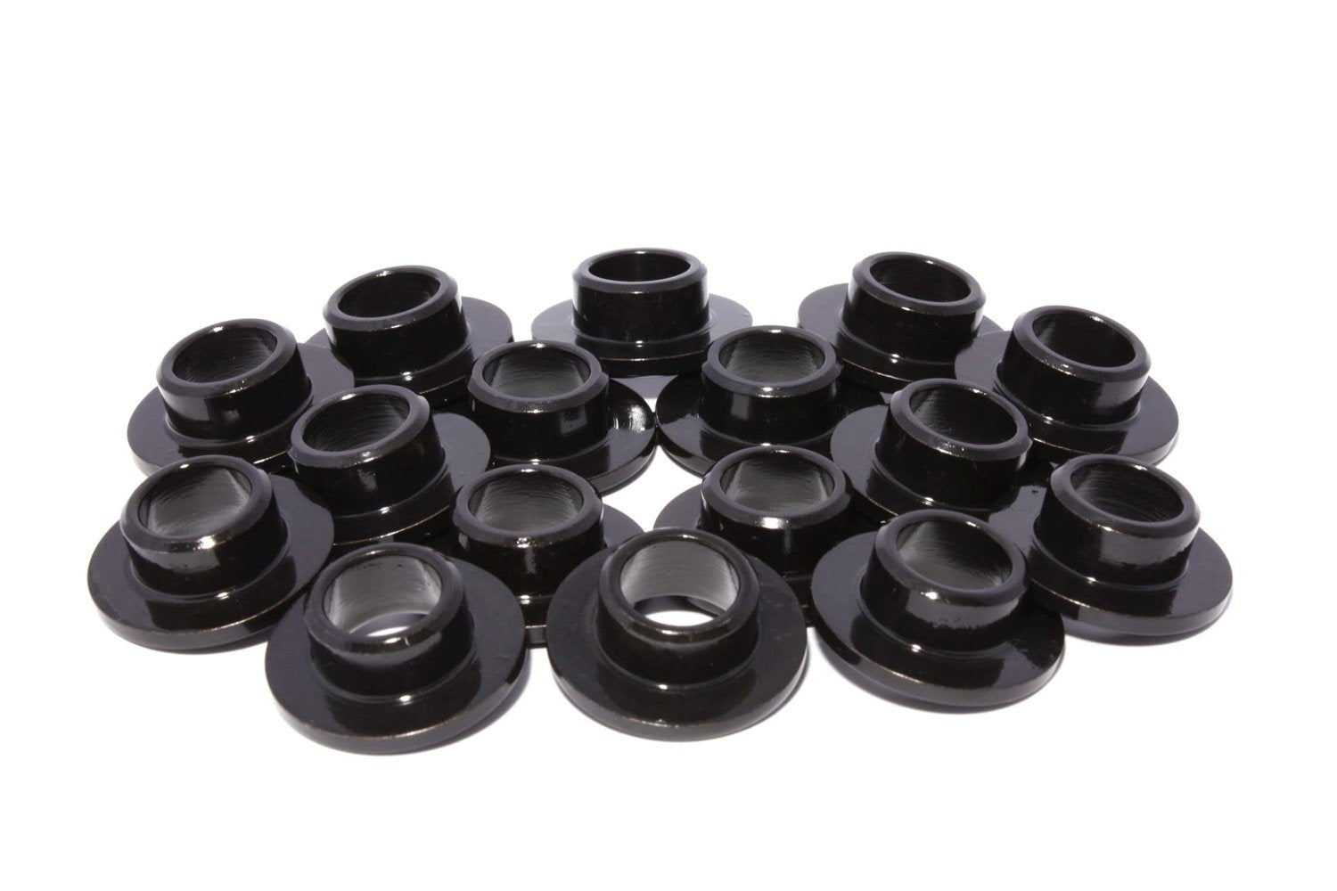 10 Degree COMP Cams Steel Retainers for 26120 Beehive Springs, Black