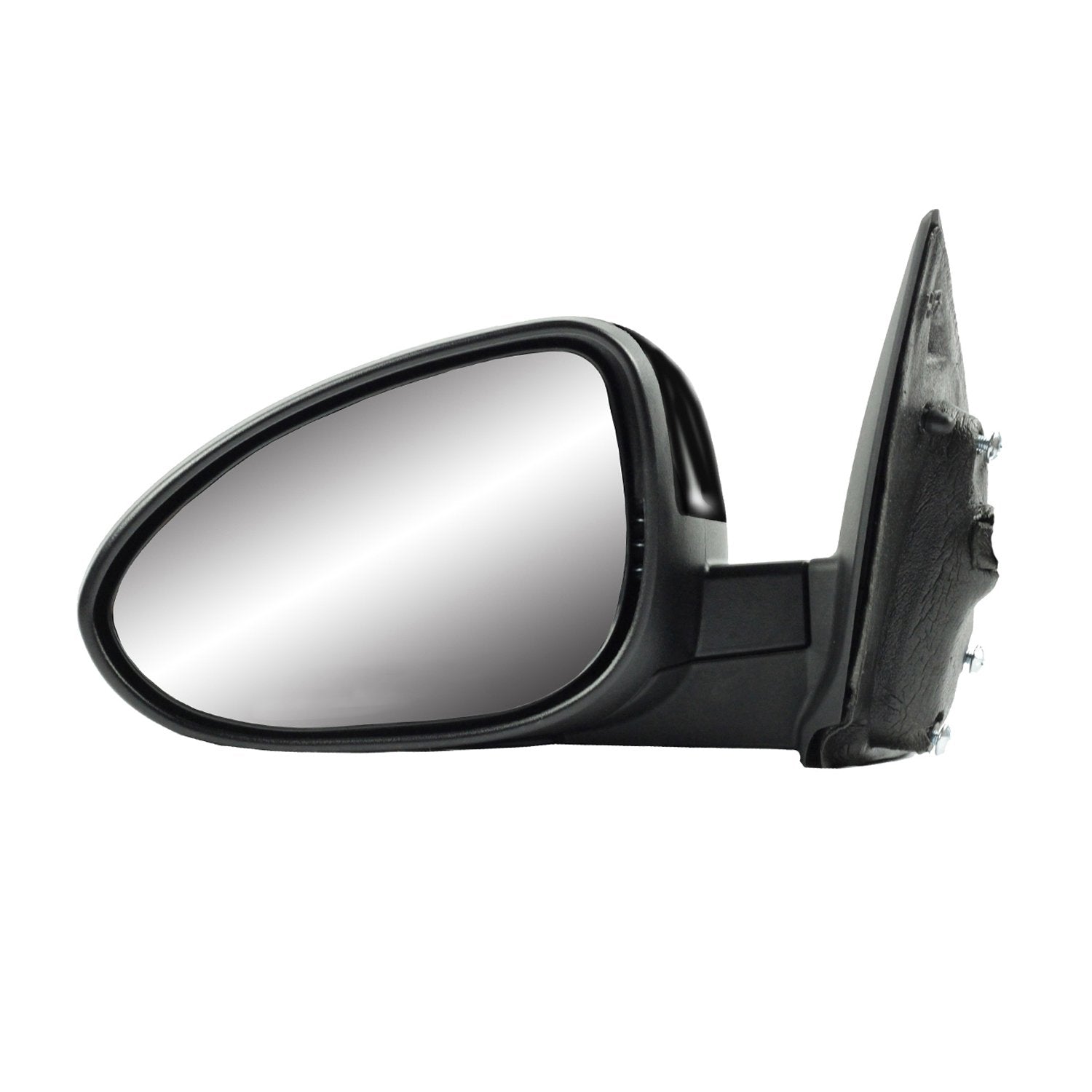 Fit System Driver Side Mirror for Hatchback Chevrolet Sonic, Sedan, Textured Black w/PTM Cover, Foldaway, Heated Power