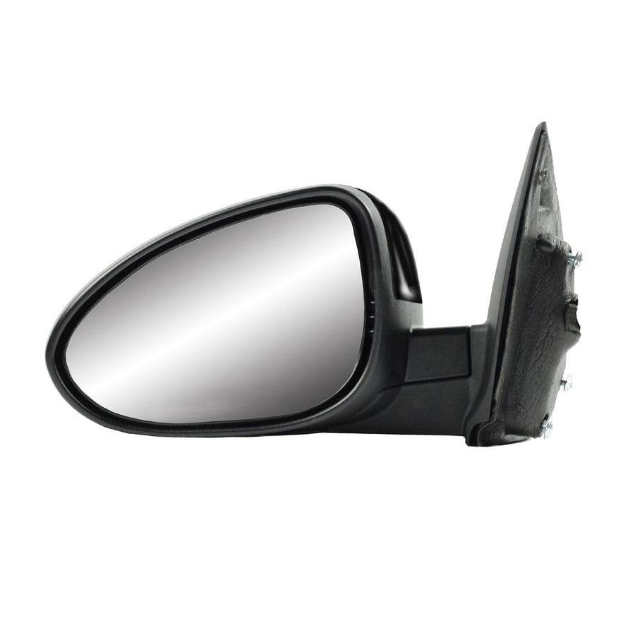Fit System Driver Side Mirror for Hatchback Chevrolet Sonic, Sedan, Textured Black w/PTM Cover, Foldaway, Heated Power