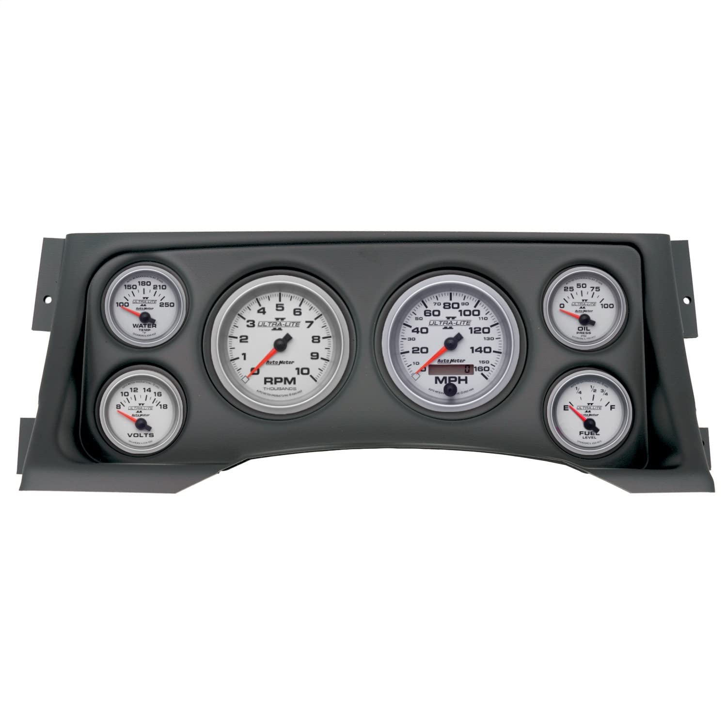 AutoMeter Dash Kit Direct Fit, (3 3/8" X2, 2 1/16" X4), Chevy/Gmc Truck 95-98, Ultra-Lite Ii (2928-14)