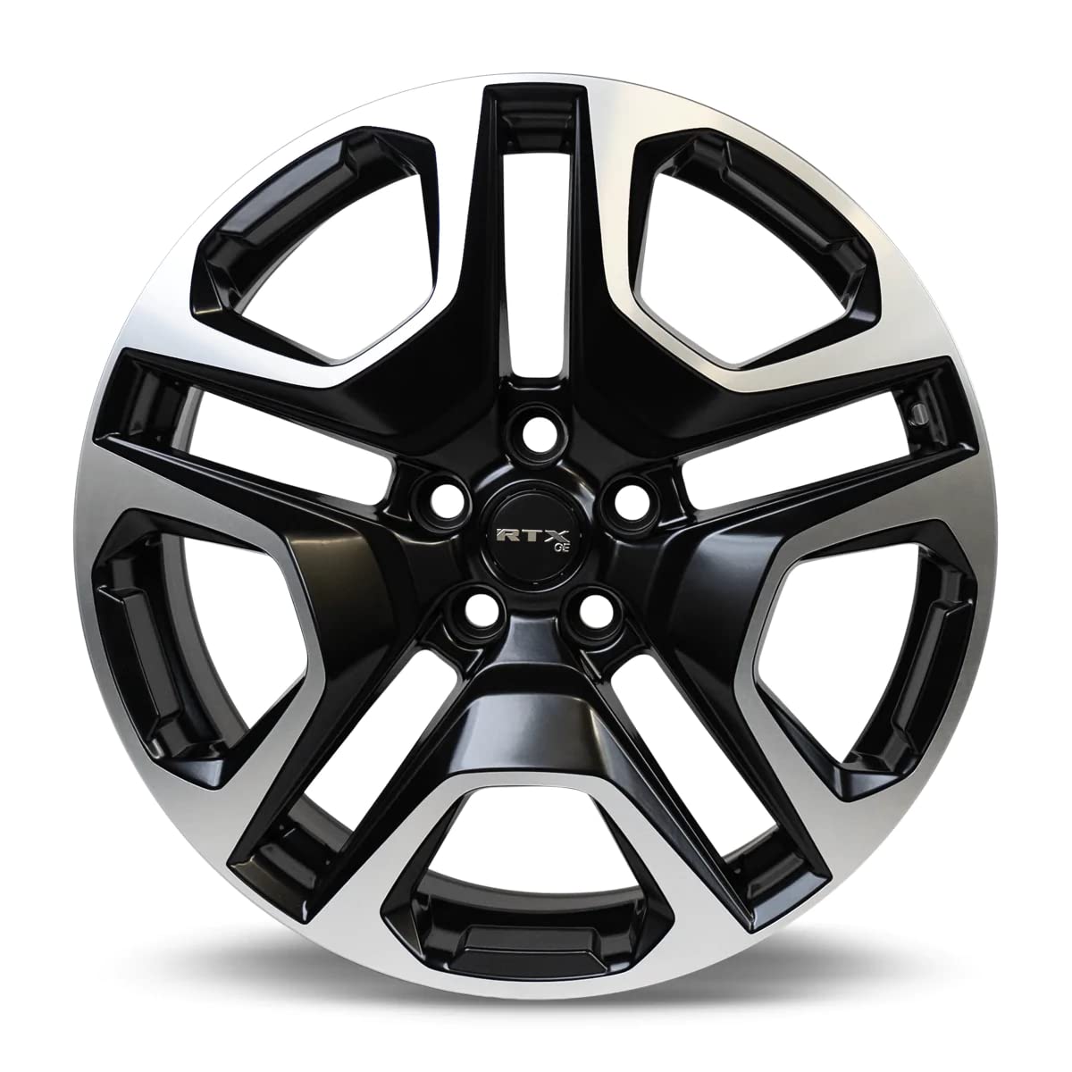 Custom RTX OSAKA Wheel - 18x7, 35 Offset, 5x114.3 Bolt Pattern, 60.1mm Hub - Satin Black with Machined Face Rim