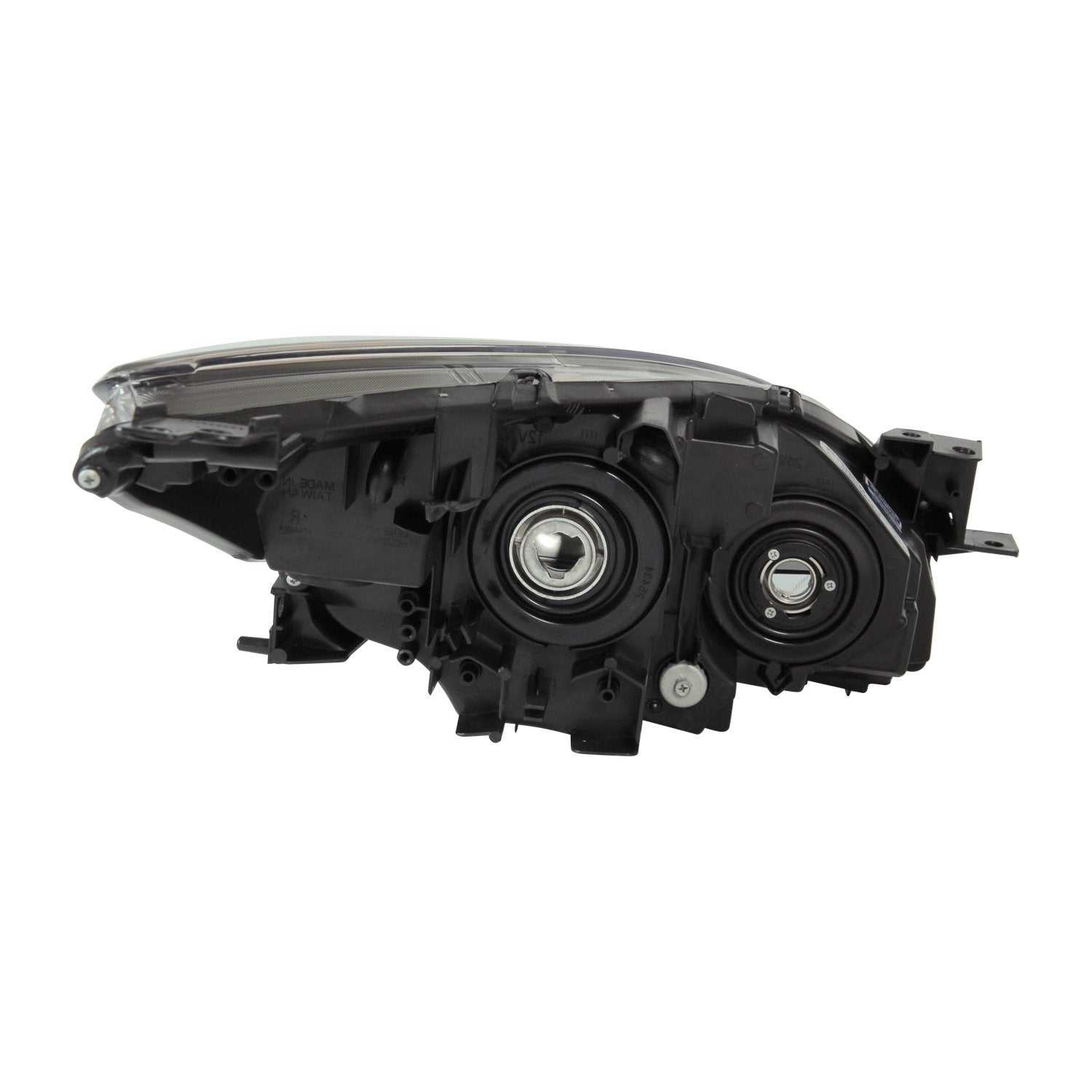 Left TYC Headlight Assembly Compatible with 2010-2011 Mazda Mazda3