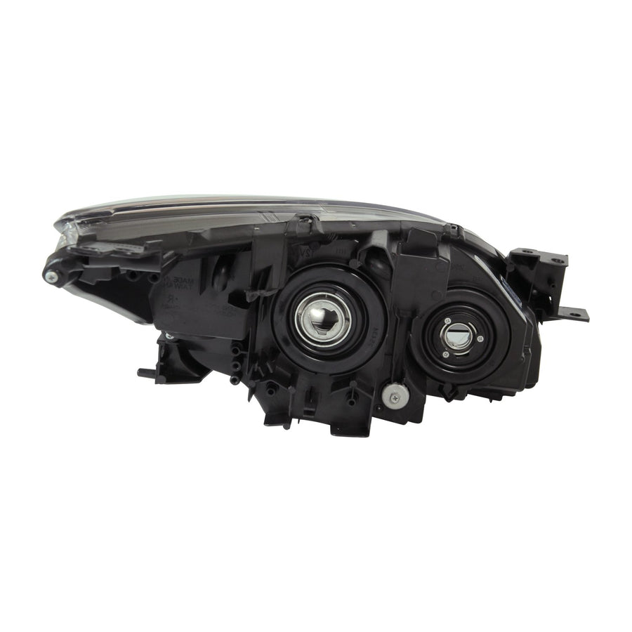Left TYC Headlight Assembly Compatible with 2010-2011 Mazda Mazda3