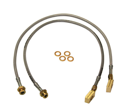4"- 6" Skyjacker (FBL90) Stainless Steel Brake Line - Pair