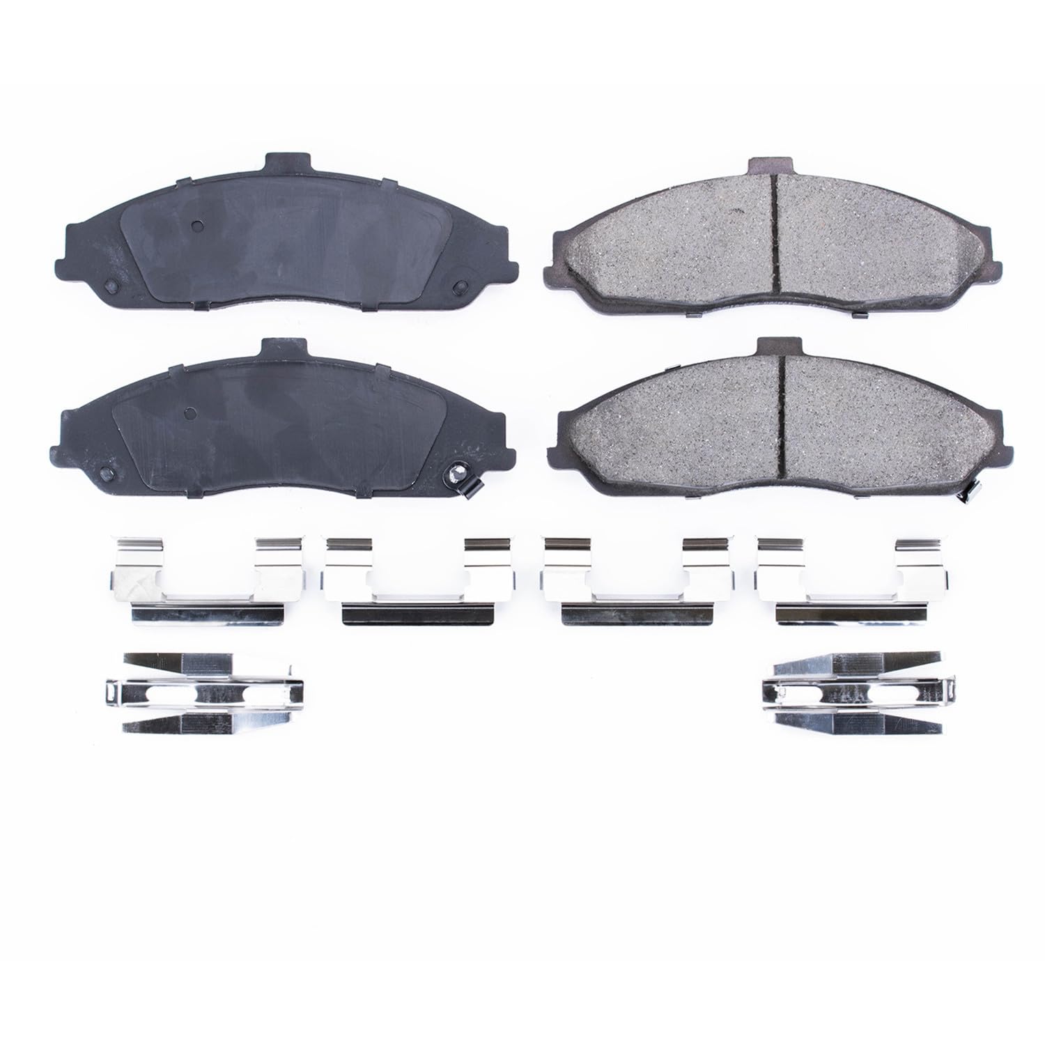 Power Stop Brake Kit Front For Cadillac XLR 2004-09 |Chevrolet Corvette 1997-13 |Pontiac GTO 2005-06 - Ceramic Brake Pads With Installation Hardware, 17-731