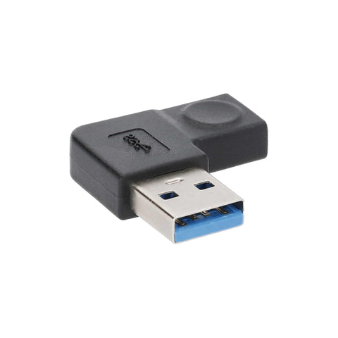 USB-A 3.0 Metra Brands to USB-C 2.0 Right Angle Adapter