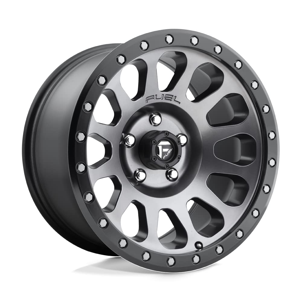 1PC Fuel D601 17X8.5 5X120 MT-GNMTL-BBR 20MM - D6011785A355