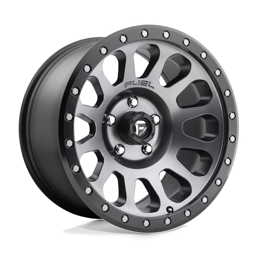1PC Fuel D601 17X8.5 5X120 MT-GNMTL-BBR 20MM - D6011785A355