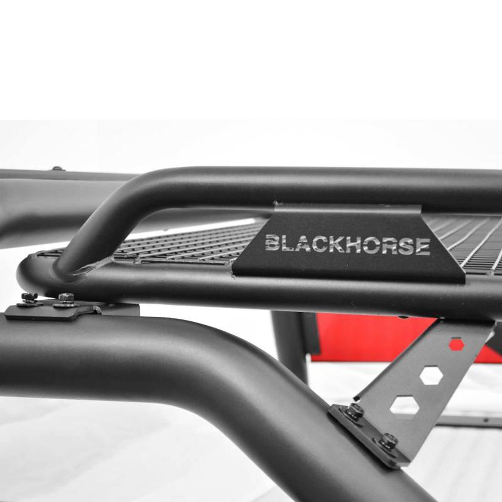 Atlas Roll Bar Black Black Horse Off Road Compatible with 2020-2023 Jeep Gladiator-ATRB9BK