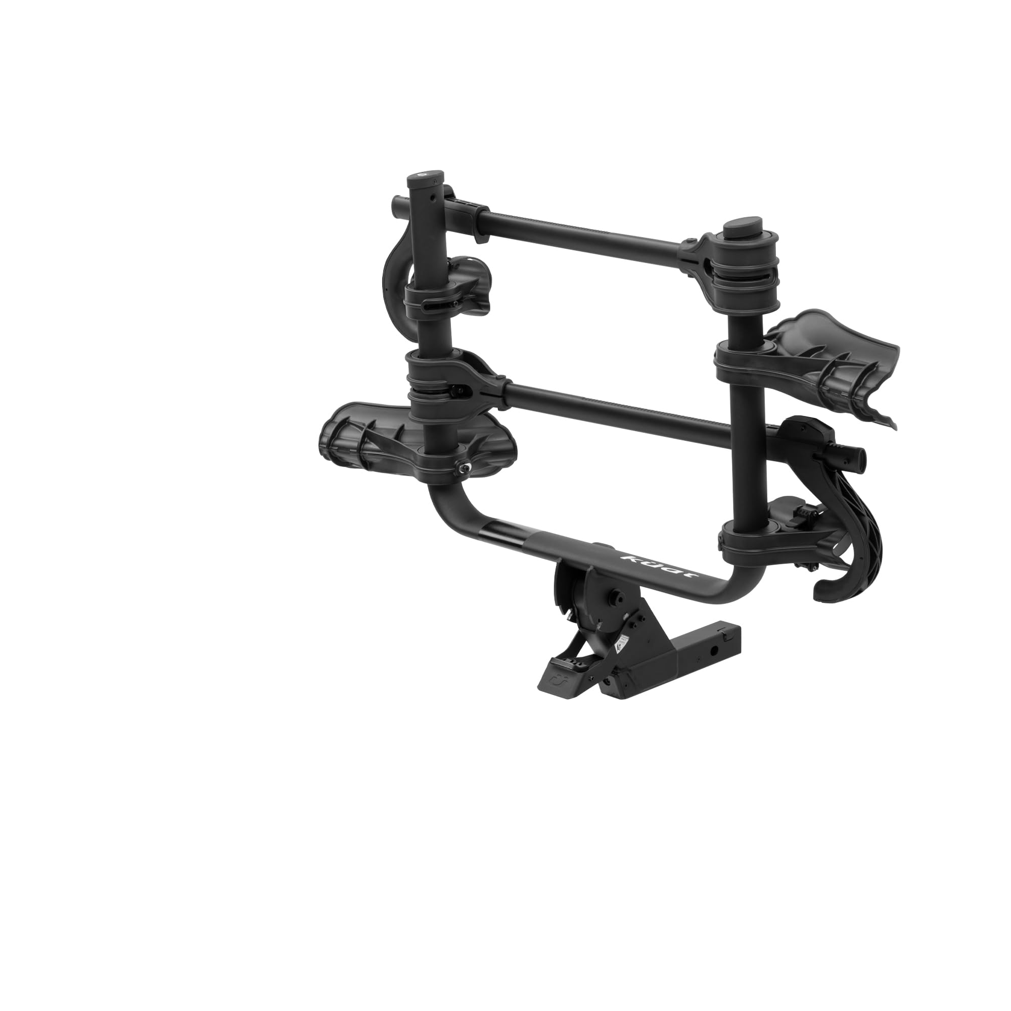 2-Bike Hitch Bike Rack KUAT Transfer V2 2" | Lightweight Durable Steel Bicycle Car Rack with Tamper-Resistant Hitch and Semi-Integrated Bike Cable Lock | Fits Wheelbases up to 50" & Wheels 18"-29"