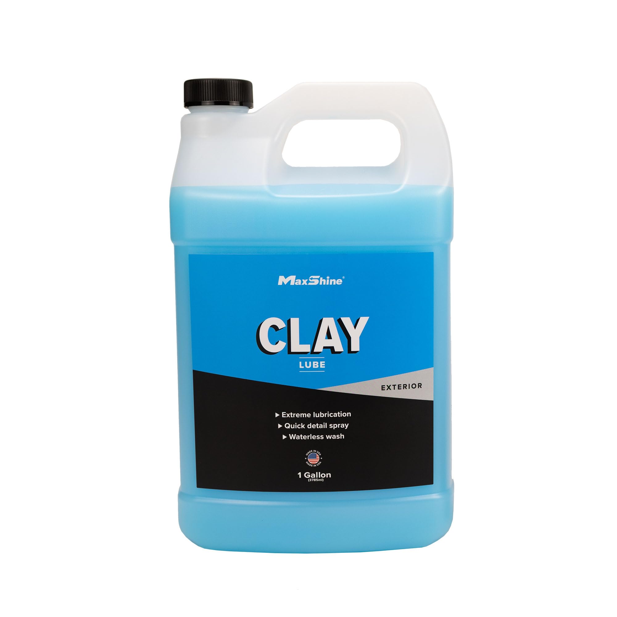 1 Gallon Maxshine Clay Lube Spray – Synthetic Lubricant for Clay Bars & Clay Blocks – Hyper Slick Formula for Surface Protection – Ideal for Cars, Trucks, SUVs & More – DIY Detailing