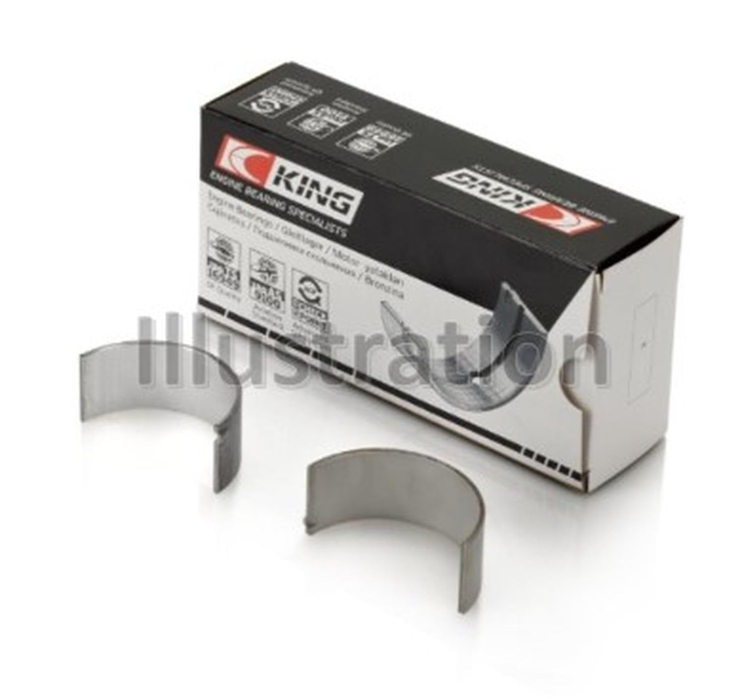 Dodge Cummins King Engine Bearings - 4BTA/4BTAA/6BT/6BTA (Size STD) Rod Bearing Set (CR1305CA)