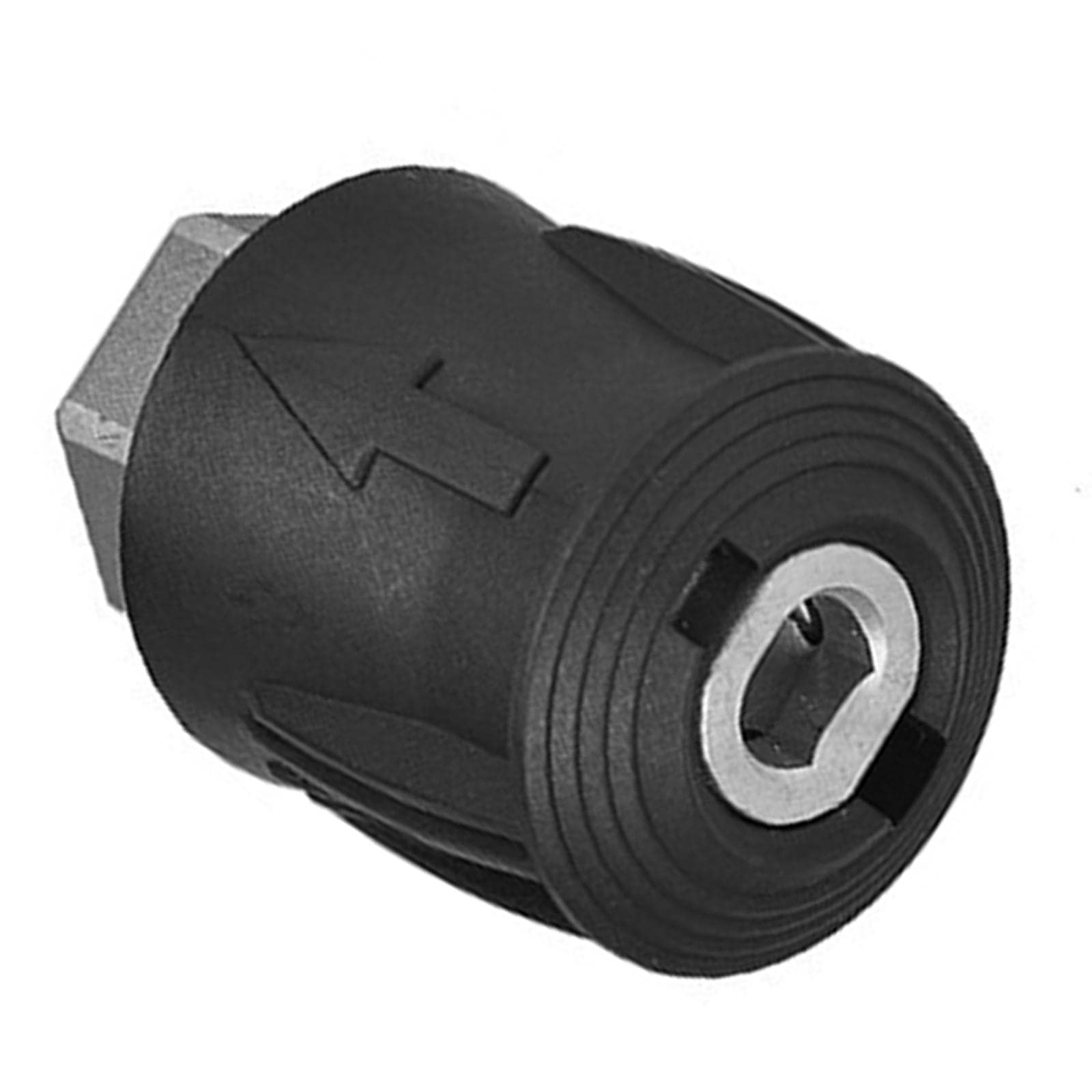 QA1 MCML10Z ROD END (C) 10MM-10MM 2-PC CARBONM-L ZRK