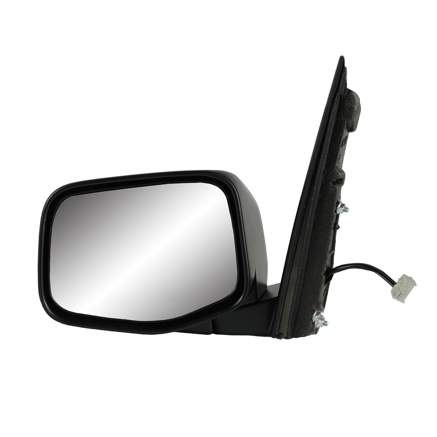 Fit System Driver Side Power Mirror for Honda Odyssey LX Model, Textured Black, Foldaway, Driver Side