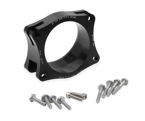 Throttle Body Angle Adapter Holley 717-15 - LS and LT, and LT4 Intakes