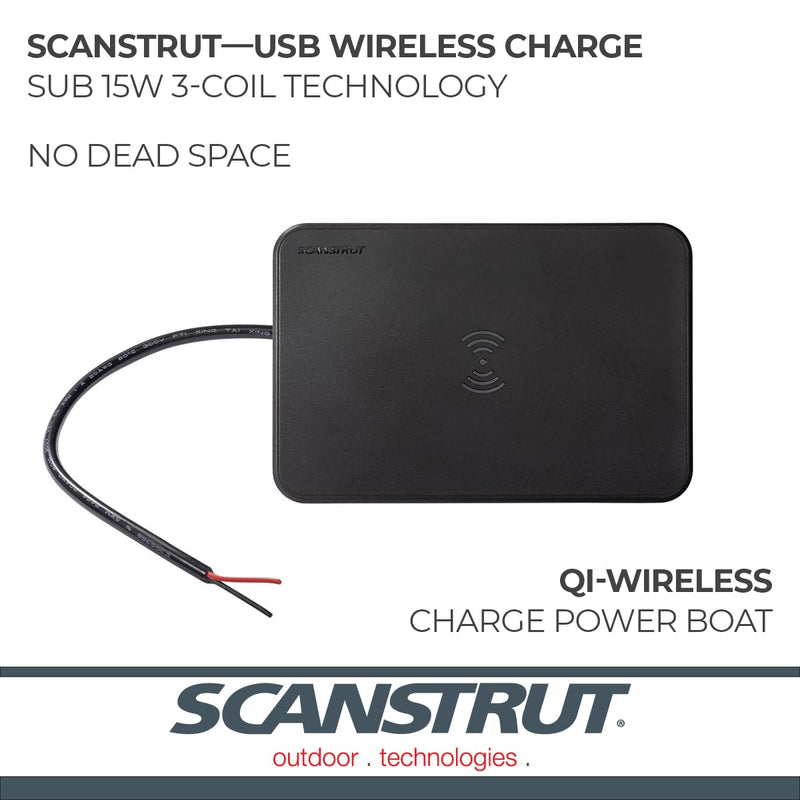 Scanstrut Sub 15W SC-CW-7GT Waterproof Wireless Charger 3-Coil