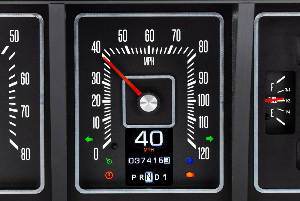 Dakota Digital Retrotech RTX-73F-PU-X Gauge Instrument System Compatible with 1973-79 Ford Pickup