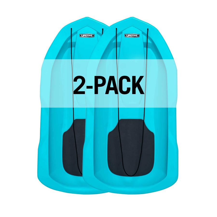 48" Lifetime Premium Snow Sled, 2 Pack
