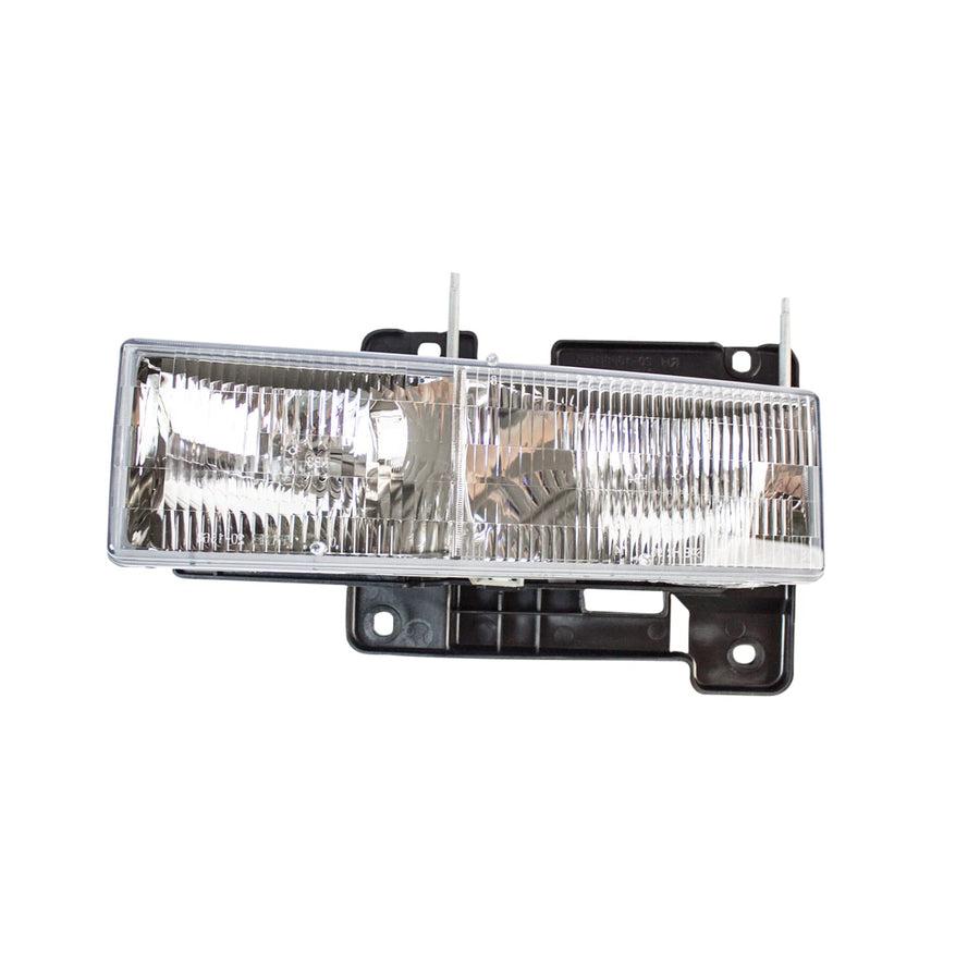 Left TYC Headlight Assembly Compatible with 1994-2002 Chevrolet GMC C/K