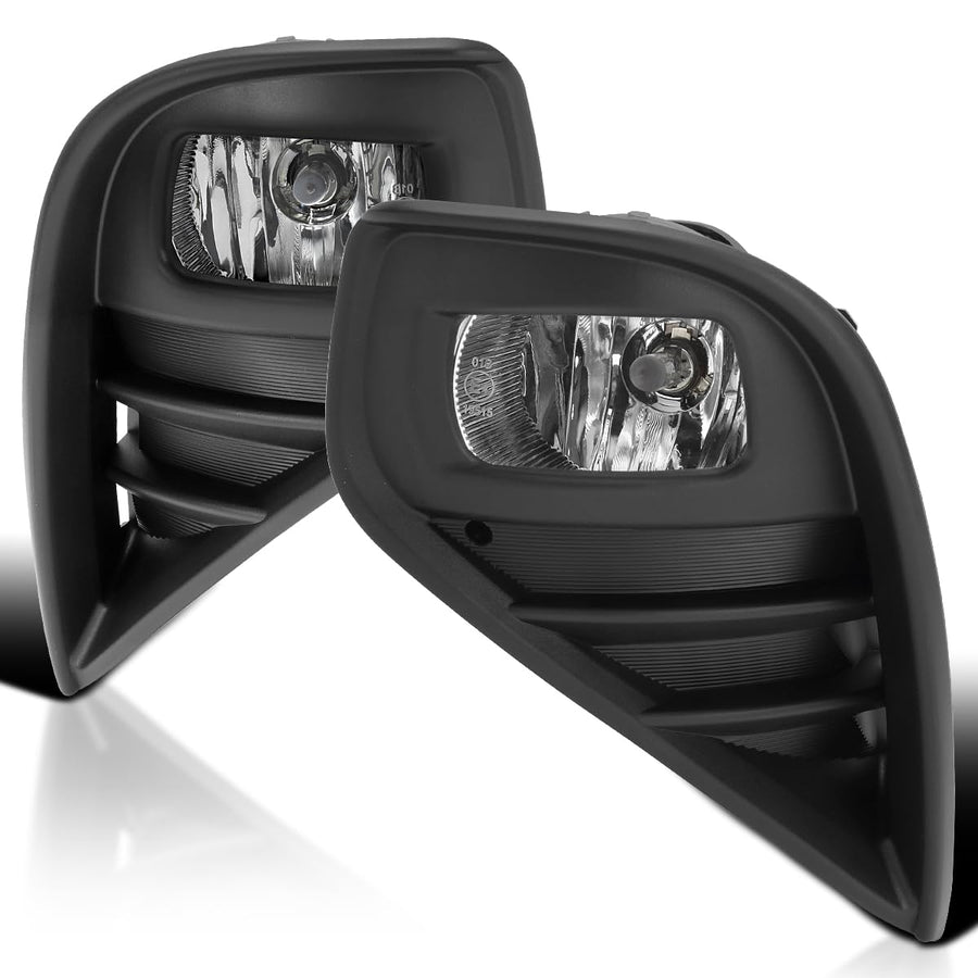 Fog Lights Spec-D Tuning + OE Wiring + Switch Compatible with 2020-2021 Toyota Highlander, L+R Pair Assembly