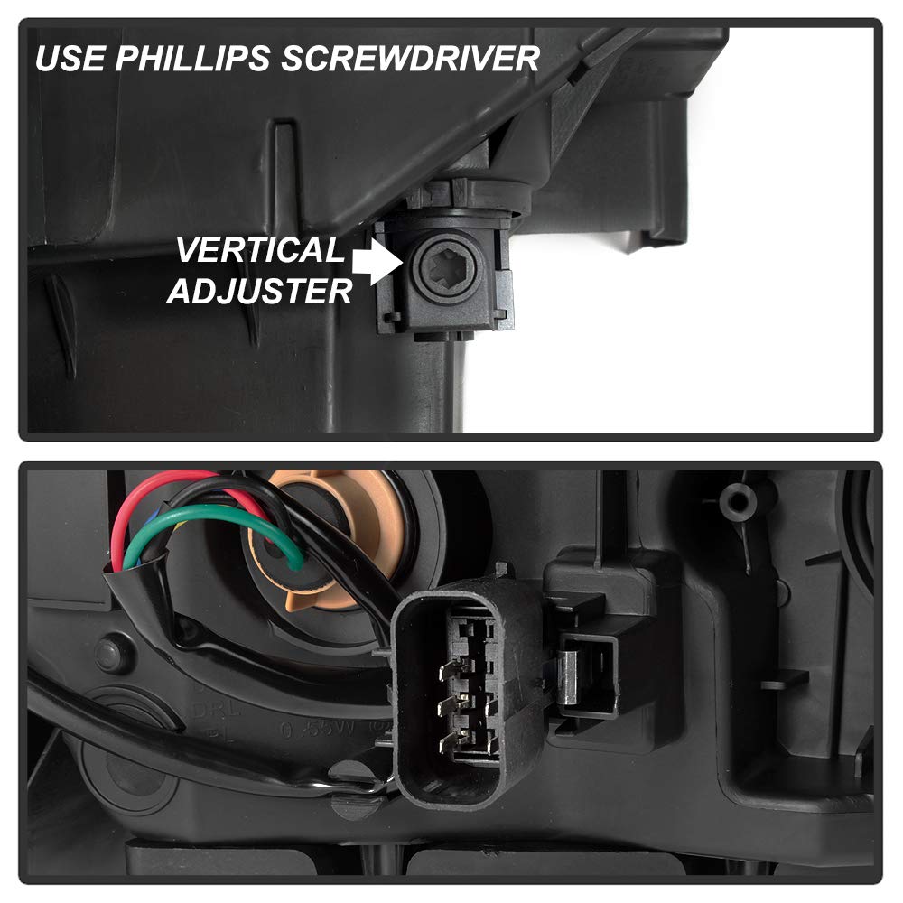 OEM Style Xtune Headlight (HD-JH-GS14-OE-L) (POE)