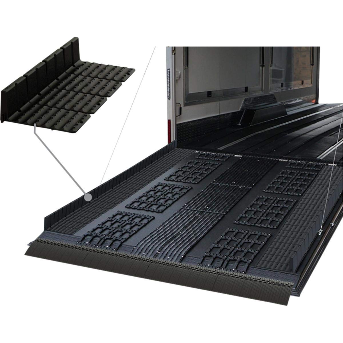 Edge Guard Kit Caliber, 6-ft, 12-Pc Black Plastic Trailer Guards