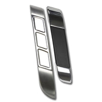 Goolsby Edge Edition Xl Polished Door Pulls W/Edge Insert Lokar