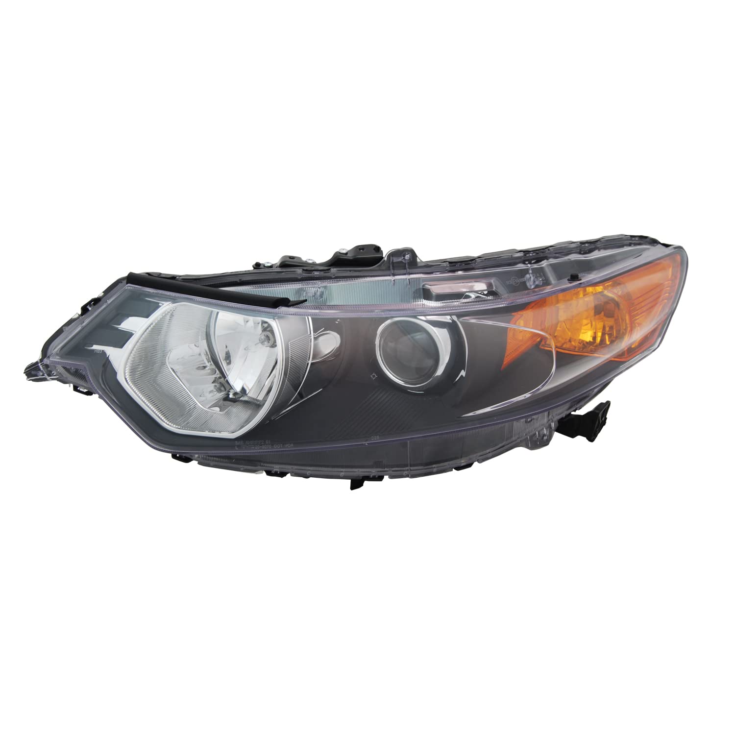 Left TYC Headlight Assembly Compatible with 2009-2014 Acura TSX