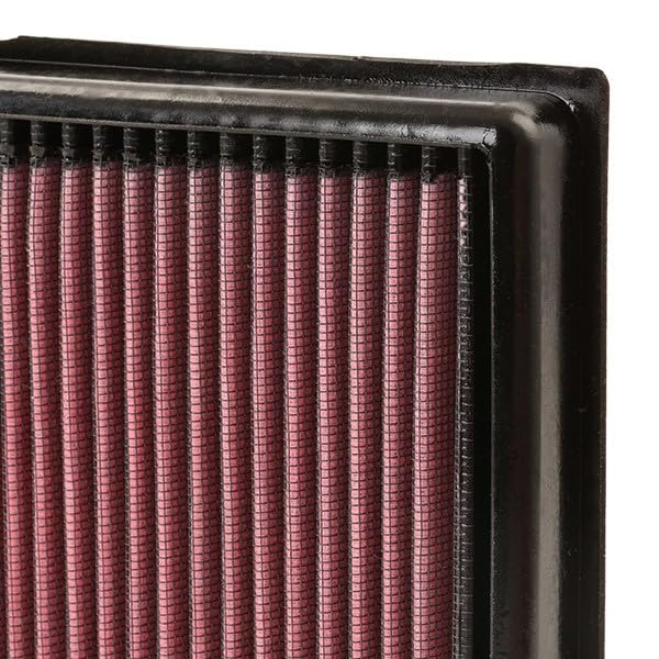 K&N Engine Air Filter: Replacement Car Air Filter, Reusable, Clean Every 75,000 Miles, Washable, Premium: Compatible with 2003-2007 FORD/VOLVO (Focus C-Max, Focus II, C30, S40 II, V50), 33-2877