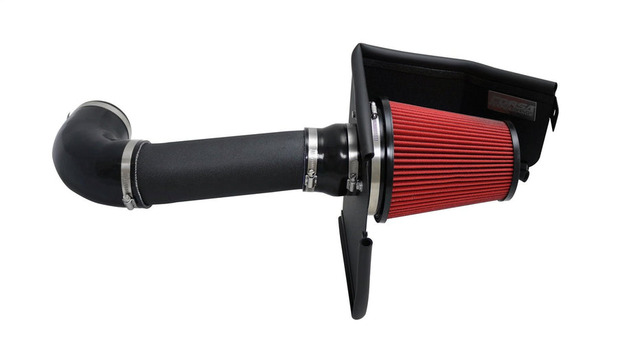 Shielded Box Air Intake System Corsa Performance 616957-D Incl. Red Air Filter/Metal Heat Shield/Tubing/Adaptors/Hardware
