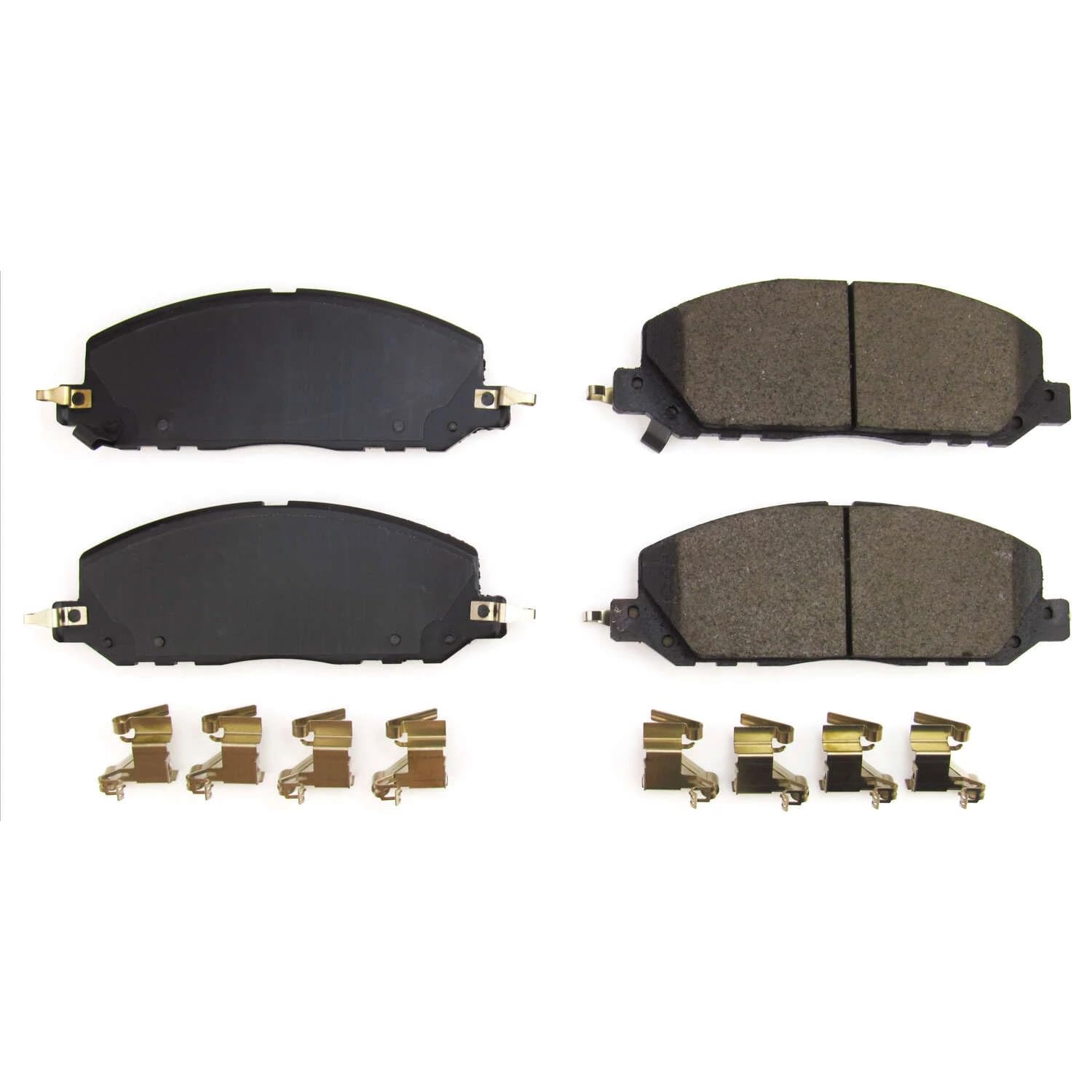 Power Stop Brake Kit Front For Ford Explorer 2020-25 | Lincoln Aviator 2020-25 - Ceramic Brake Pads With Installation Hardware, 17-2230