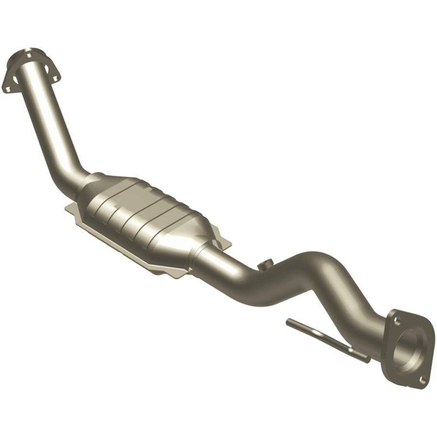 Direct-Fit MagnaFlow Catalytic Converter HM Grade Federal/EPA Compliant 23994 - Stainless Steel 2.5in Main Piping, 48in Overall Length, Pre-and-Post Converter O2 Sensor - SUV HM Replacement
