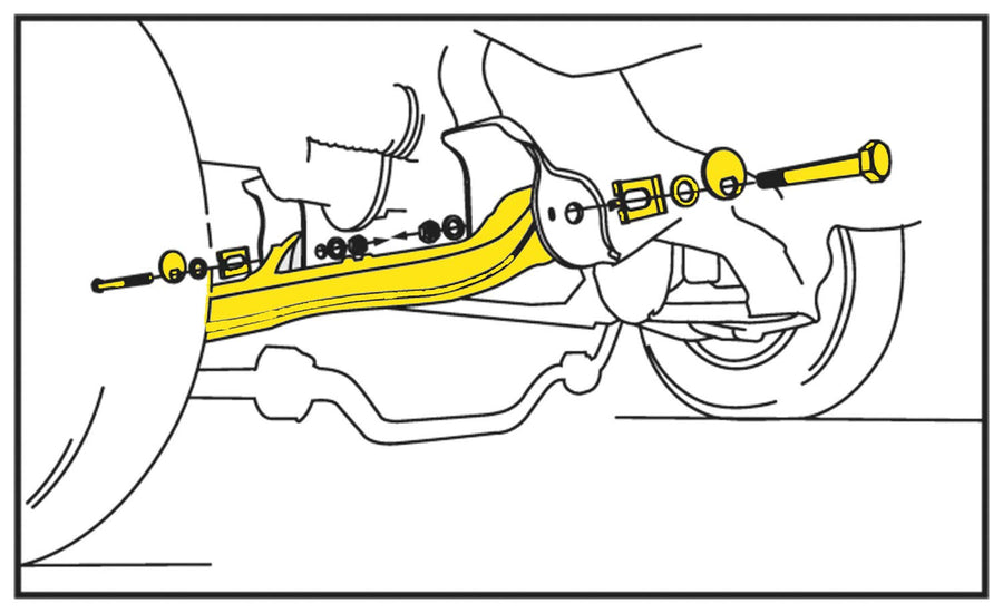 MOOG K80087 Caster / Camber Alignment Kit for Ford F-150