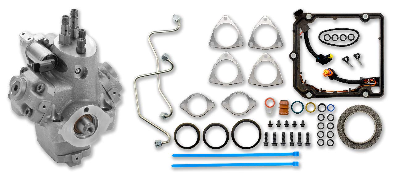2008-2010 6.4L Power Stroke F-250, F-350, F-450 and F-550 Remanufactured High-Pressure Fuel Pump (HPFP) Kit | Alliant Power # AP63643 | OEM #'s 8C3Z9A543B, 8C3Z9A543DRM